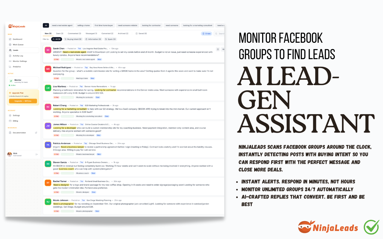White Label Lead Generation Software | NinjaLeads Partner Program